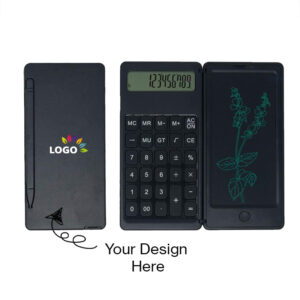 customised-foldable-calculator-wtih-e-writer-and -stylus-pen